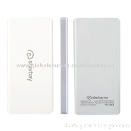 Emergency Mobile Phone Chargers with 4,000mAh Capacity, Various Colors Available, 4 Indicator Lights